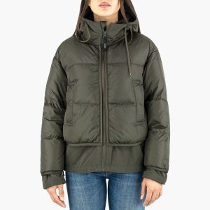 Giubbotto Piumino ASPESI Rona in Nylon Verde Militare