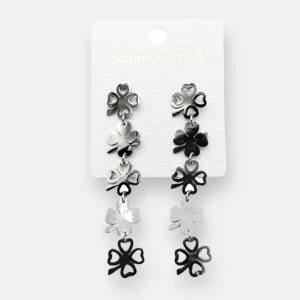 Orecchino pendente argento