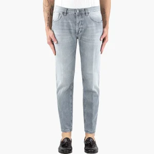 Jeans DONDUP Brighton in Puro Denim Grigio Lavato