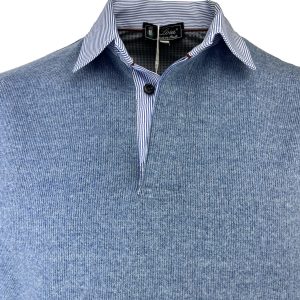 POLO UOMO COSTA Jeans Collo Rigato