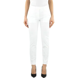 Pantalone DONDUP Perfect DP066 in Cotone Bianco