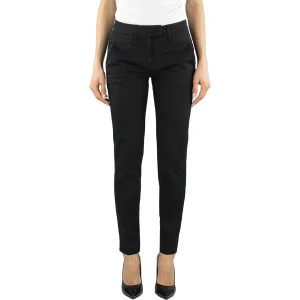 Pantalone DONDUP Perfect DP066 in Cotone Nero