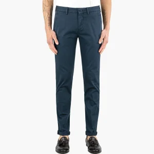Pantalone PT Torino Wonder Fit in Cotone Stretch Blu
