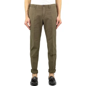 Pantalone PT Torino Worn Out in Cotone Lavato Fango