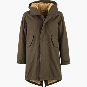 Parka ASPESI Fuller in Canvas di Cotone con Militare