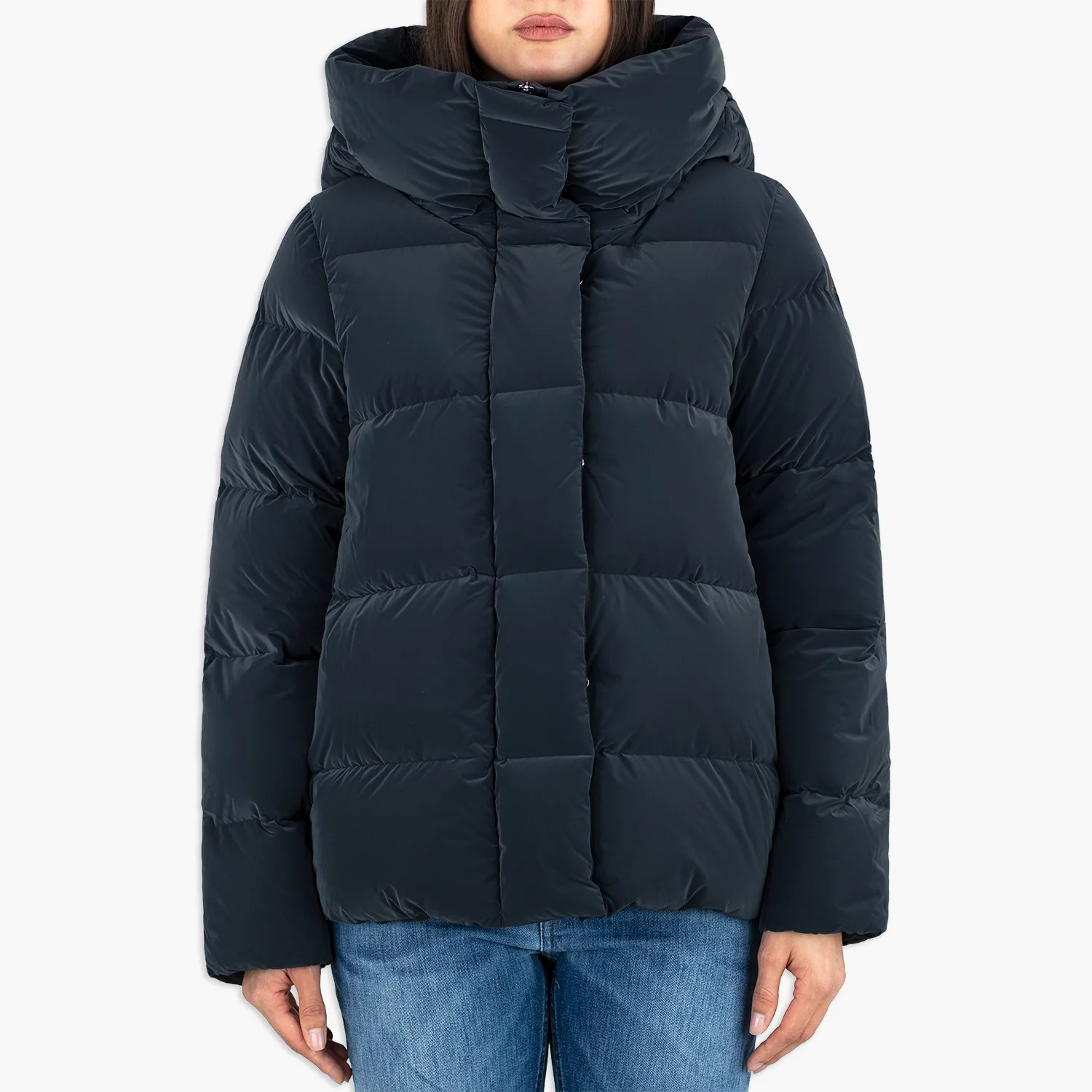 Piumino RRD Superrduck! Tubic 14 Hood Wom Jkt Blue Black