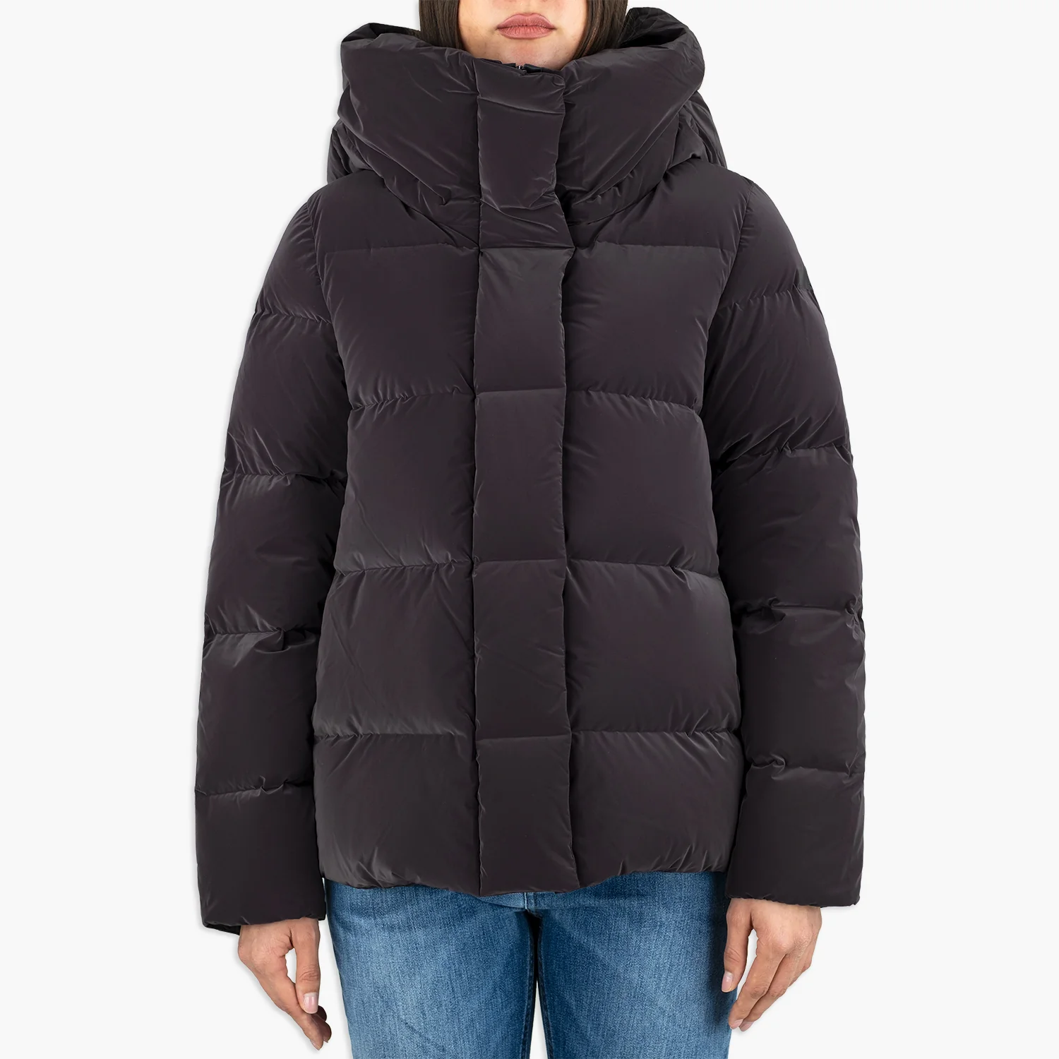 Piumino RRD Superrduck! Tubic 14 Hood Wom Jkt Bordeaux