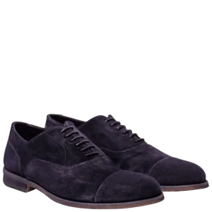 Allacciata Jerold Wilton Morbida Camoscio Blu