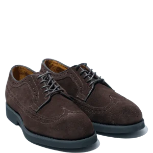 Allacciata Sebago Canton Coda Di Rondine Suede Dark Brown