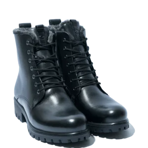 Anfibio Ecco Modtray W Imbottito Pelle Nero