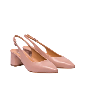 Slingback Le Gazzelle Pelle Piuma Contour