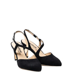 Slingback Melluso Camoscio Notte