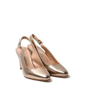Slingback Savorè Pelle Manila Bronzo
