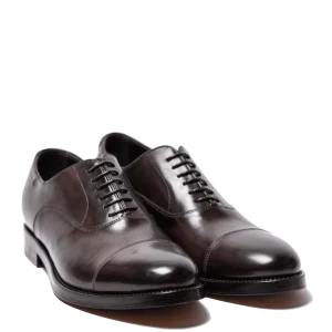 Classica Allacciata Jerold Wilton Vitello Testa Di Moro Triplo Cuoio