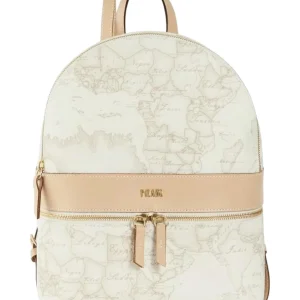 Borsa Zaino Medio Con Logo 1a Classe D099 Geo White