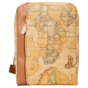 Borsello A Tracolla Reporter Con Inserti Stampa G311 Geo Classic