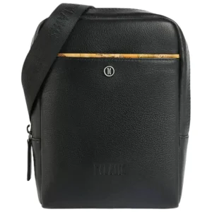 Borsello A Tracolla Reporter In Pelle G556 Nero