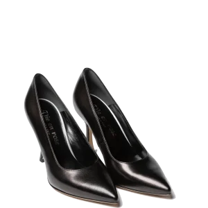 Décolleté Alto Vie En Rose Pelle Soft Nero