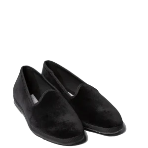 Friulana Le Giò Velluto Nero Fodera Tessuto