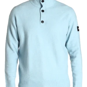 Maglione Collo Alto K10k111960 Tropic Blue