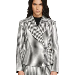 Giacca Gpa23328gc P.d Poule Black, White