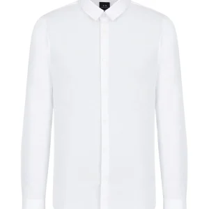 Camicia a Maniche Lunghe 8NZC31 White