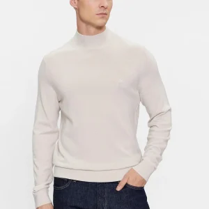 Maglione Collo Alto Merino Rws Mock Neck K10K110424 Stony Beige