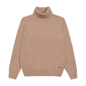 Maglione Collo Alto M. Collo Alto GL536S-F24 Beige