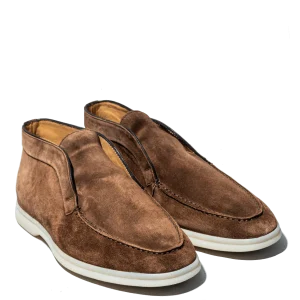 Mocassino Alto Triver Flight Camoscio Softy Chocolat