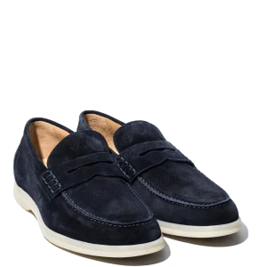 Mocassino Triver Flight Camoscio Softy Blu