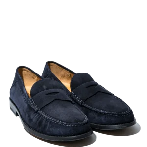 Mocassino Triver Flight Camoscio Softy Blu