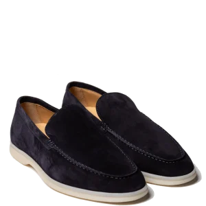 Mocassino Triver Flight Camoscio Softy Blu