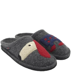 Pantofola Haflinger Flair Theo Antracite