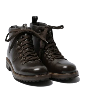 Polacchino Antica Cuoieria Pelle Alfa Ebano