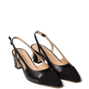 Slingback La Sellerie Nappa Soft Nero