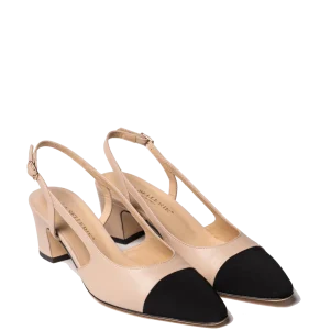 Slingback La Sellerie Nappa Soft Nude