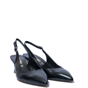 Slingback Melluso Pelle Nero