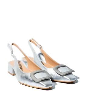 Slingback Melluso Vanessa Pelle Argento