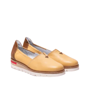 Slip-on Alfredo Giantin Pelle Banana-Cuoio