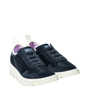 Slip-On Pànchic Mesh e Suede Dark Blue