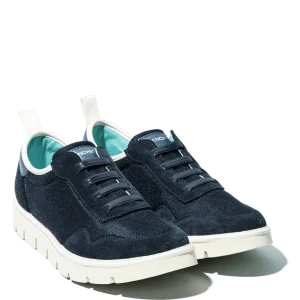 Slip-On Pànchic Mesh Suede Dark Blue