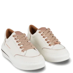 Sneaker Alexander Smith Lancaster Pelle Martellata Off White / Light Sand