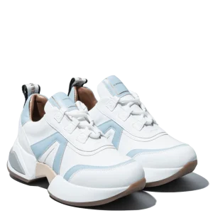 Sneaker Alexander Smith Marble Pelle White / Light Avio