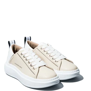 Sneaker Alexander Smith Wembley Pelle Beige / White