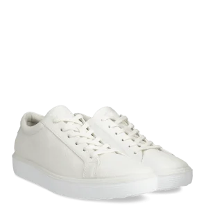 Sneaker Ecco Soft 60 Pelle Bianco