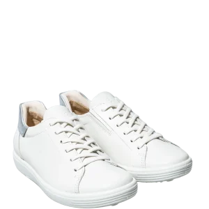 Sneaker Ecco Soft 7 W Easy Slip Lace Pelle Bianco