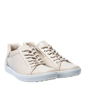 Sneaker Ecco Soft 7 W Easy Slip Lace Pelle Limestone
