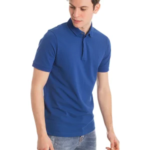 Armani Exchange Polo 8NZF91 Azzurro