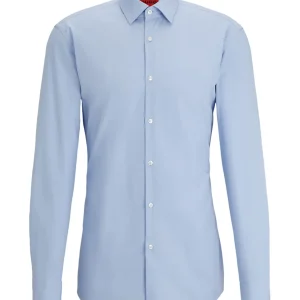 Camicia A Maniche Lunghe 50508288 Light, Pastel Blue
