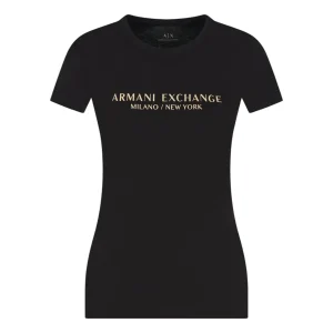 T-Shirt A Maniche Corte 8nytab Black, Gold